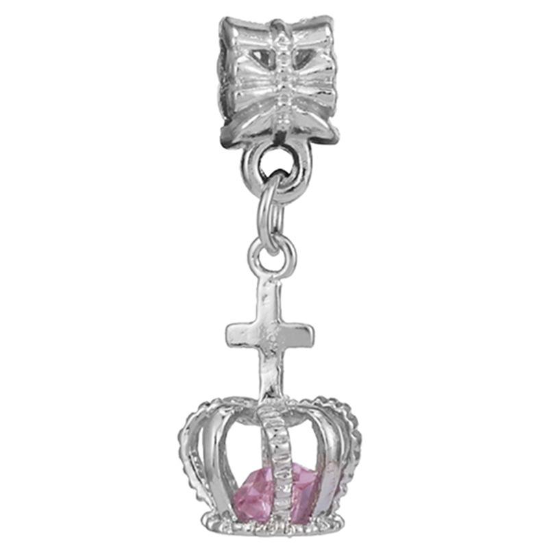MOQ 2 pcs Pink Big Hole European Beads or Charms 36 Styles To Choose