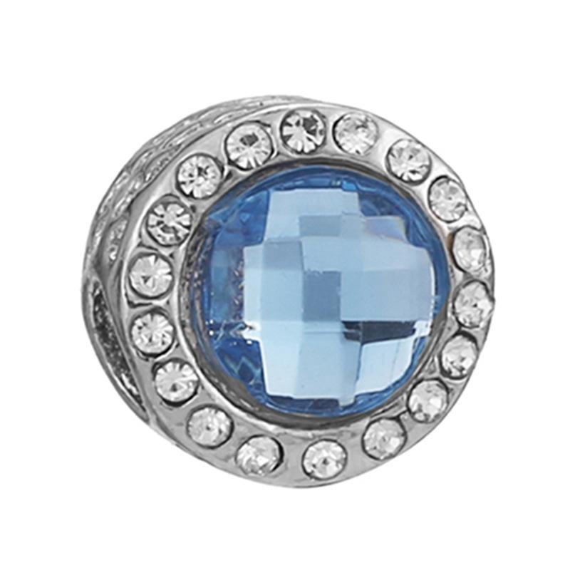 MOQ 2 pcs Sea Blue Big Hole European Beads or Charms 45 Styles To Choose