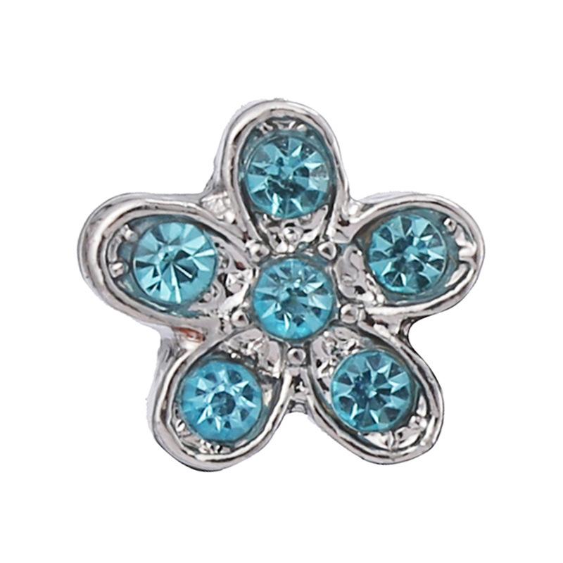 MOQ 2 pcs Sea Blue Big Hole European Beads or Charms 45 Styles To Choose