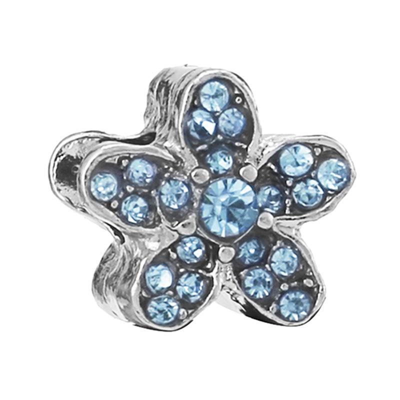 MOQ 2 pcs Sea Blue Big Hole European Beads or Charms 45 Styles To Choose