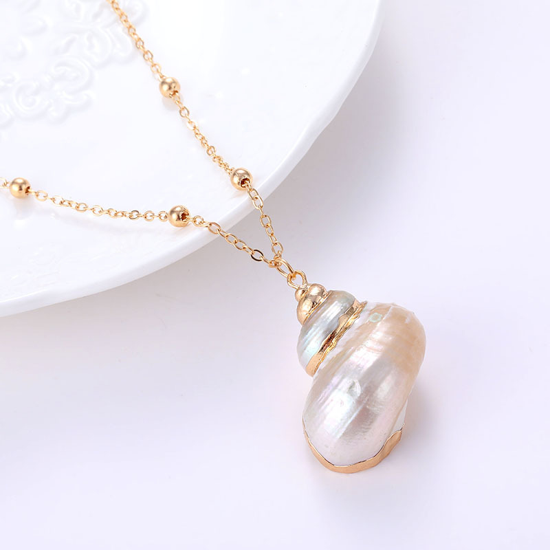 46CM Beach Conch Shell Pendant Necklace