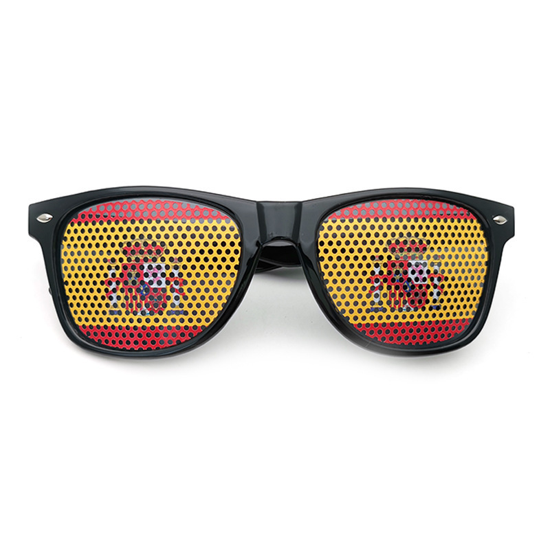 FIFA World Cup & Euro Cup Flag-Themed Sunglasses-Spain