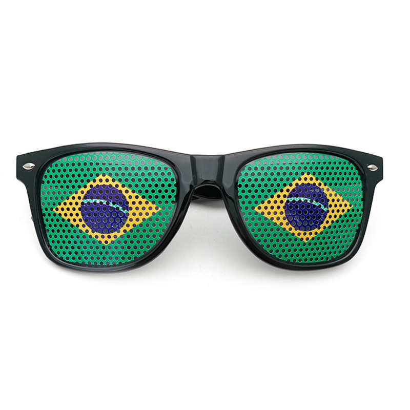 FIFA World Cup & Euro Cup Flag-Themed Sunglasses-Brazil