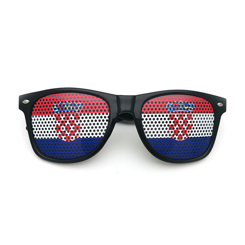 FIFA World Cup & Euro Cup Flag-Themed Sunglasses-Croatia