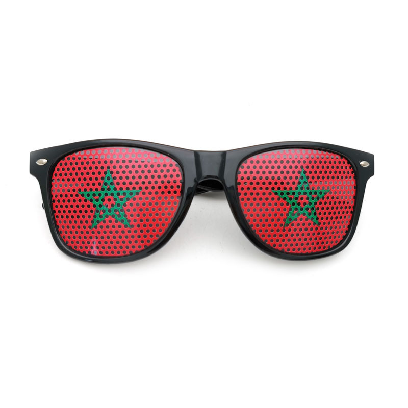 FIFA World Cup & Euro Cup Flag-Themed Sunglasses-Morocco