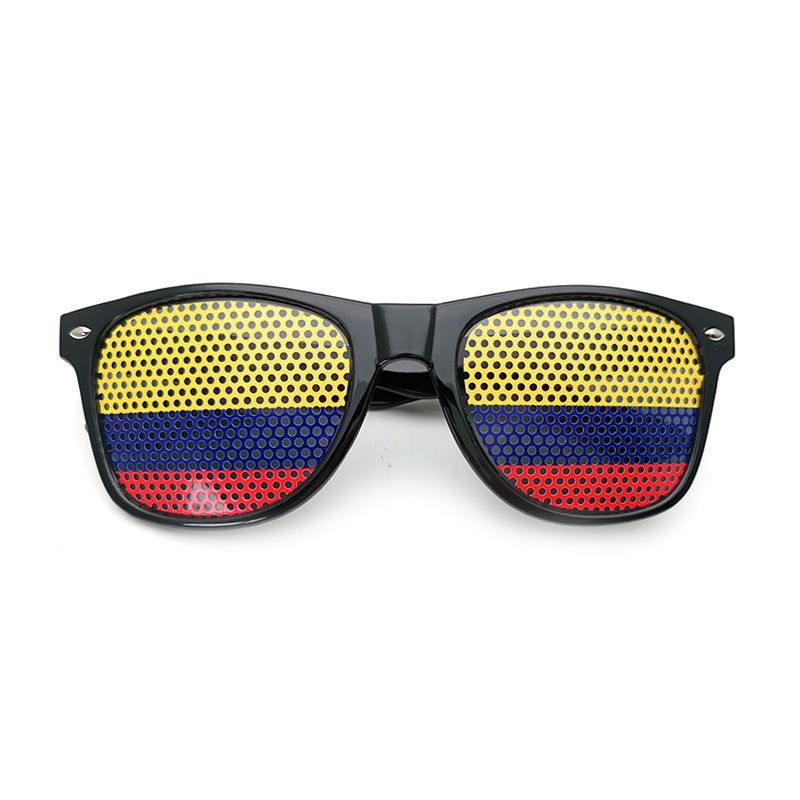 FIFA World Cup & Euro Cup Flag-Themed Sunglasses-Colombia