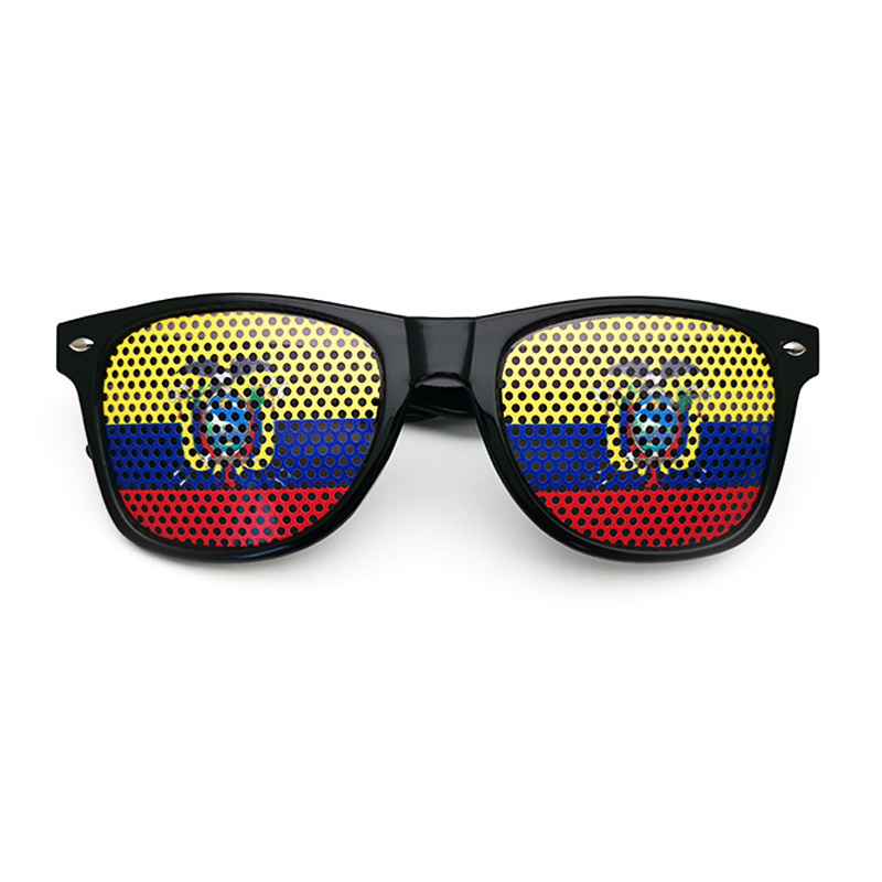FIFA World Cup & Euro Cup Flag-Themed Sunglasses-Ecuador