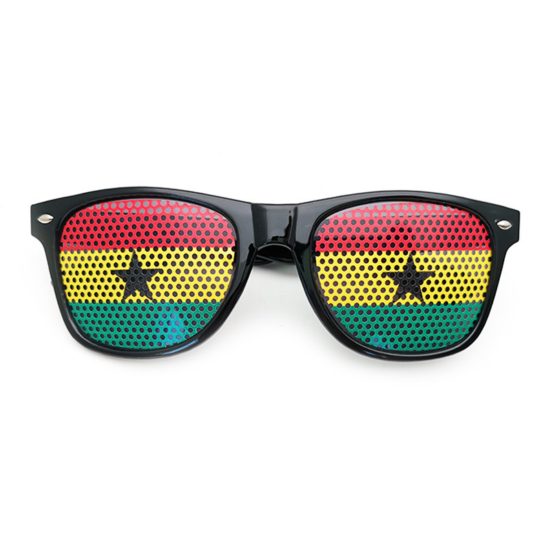 FIFA World Cup & Euro Cup Flag-Themed Sunglasses-Ghana