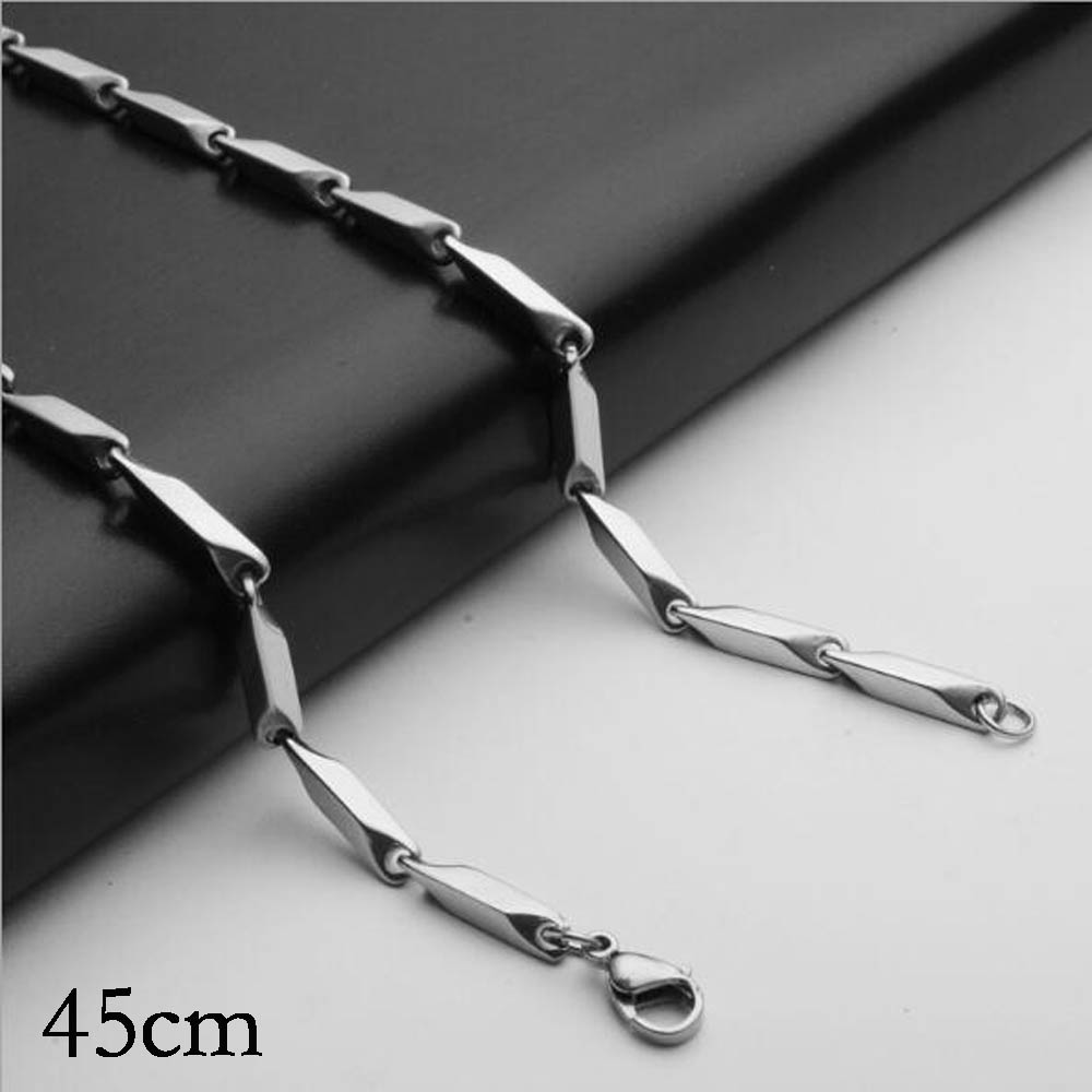 45CM Stainless steel chain necklace Jewelry Accessories, Wholesales