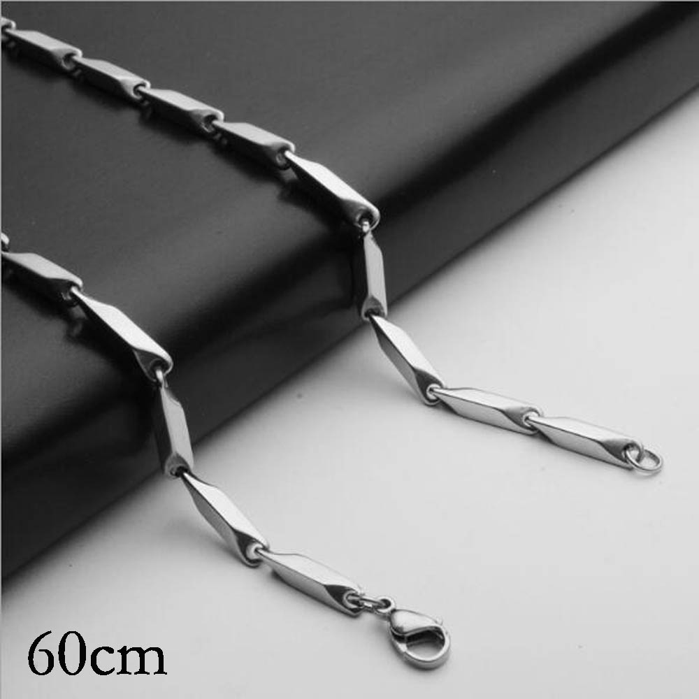 60CM Stainless steel chain necklace Jewelry Accessories, Wholesales