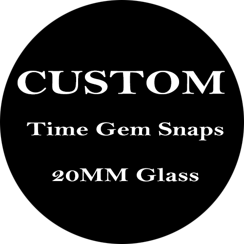 Custom Time Gem Snaps - MOQ 10pcs each images and delivery in 48 hours and please send images by email