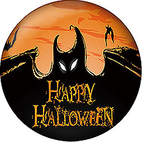 20mm Print Halloween Glass Cover Snaps