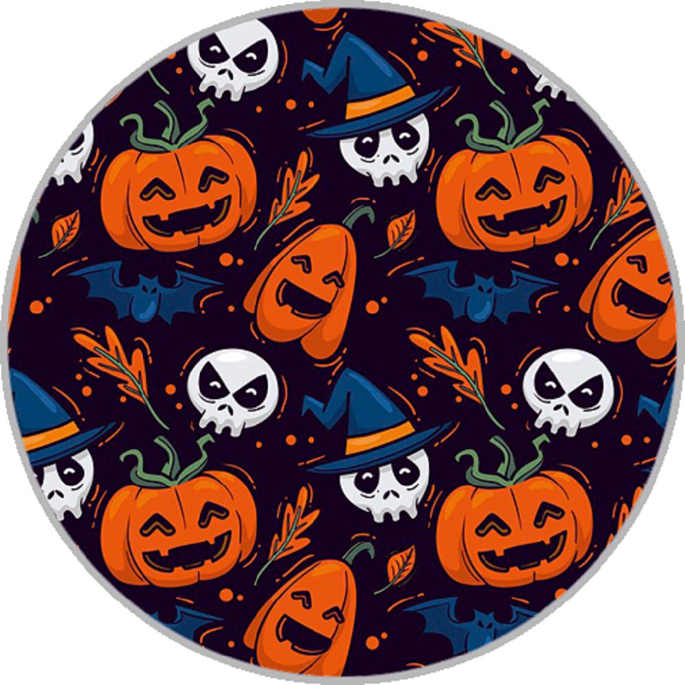 20MM Print Halloween Glass Cover Snaps