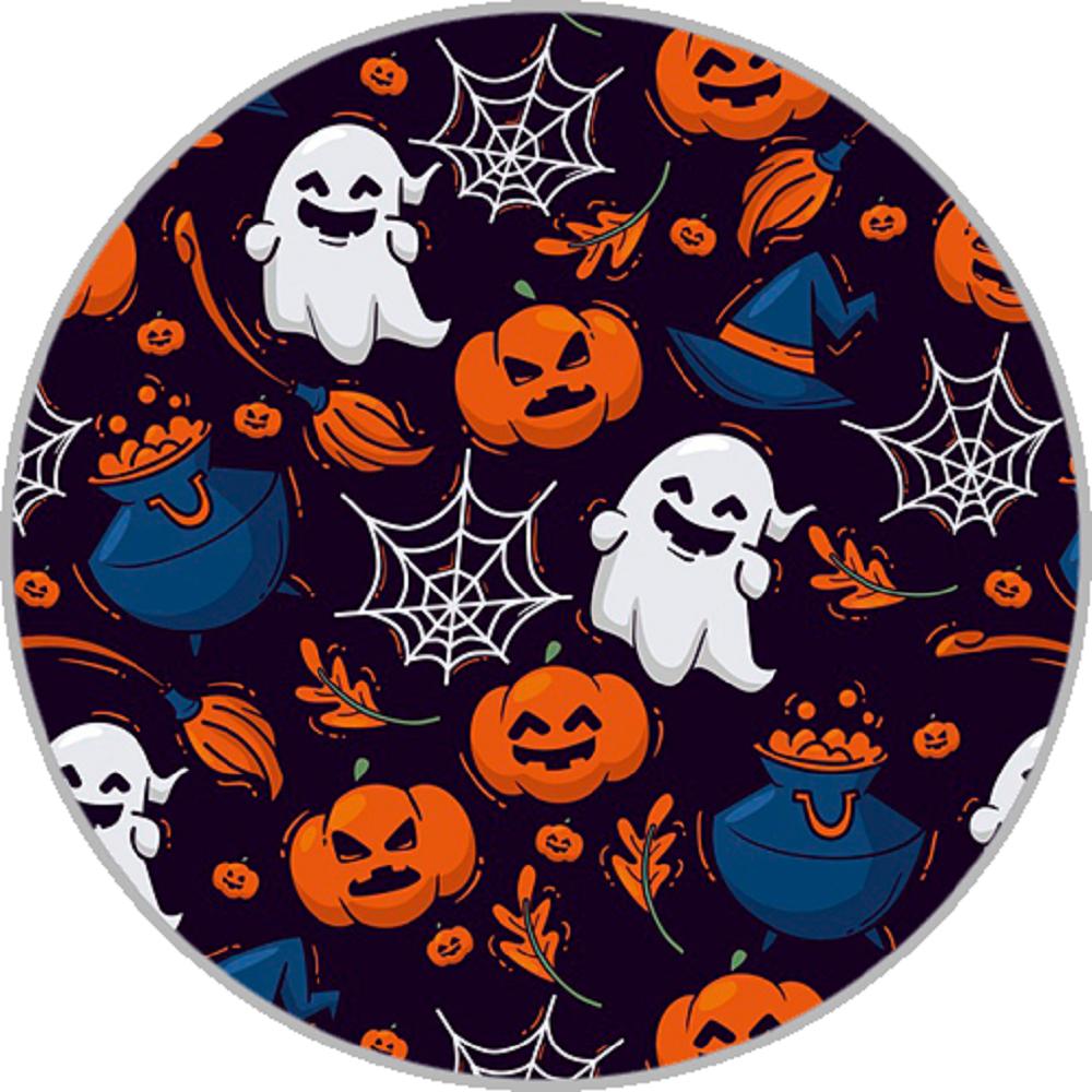 20MM Print Halloween Glass Cover Snaps