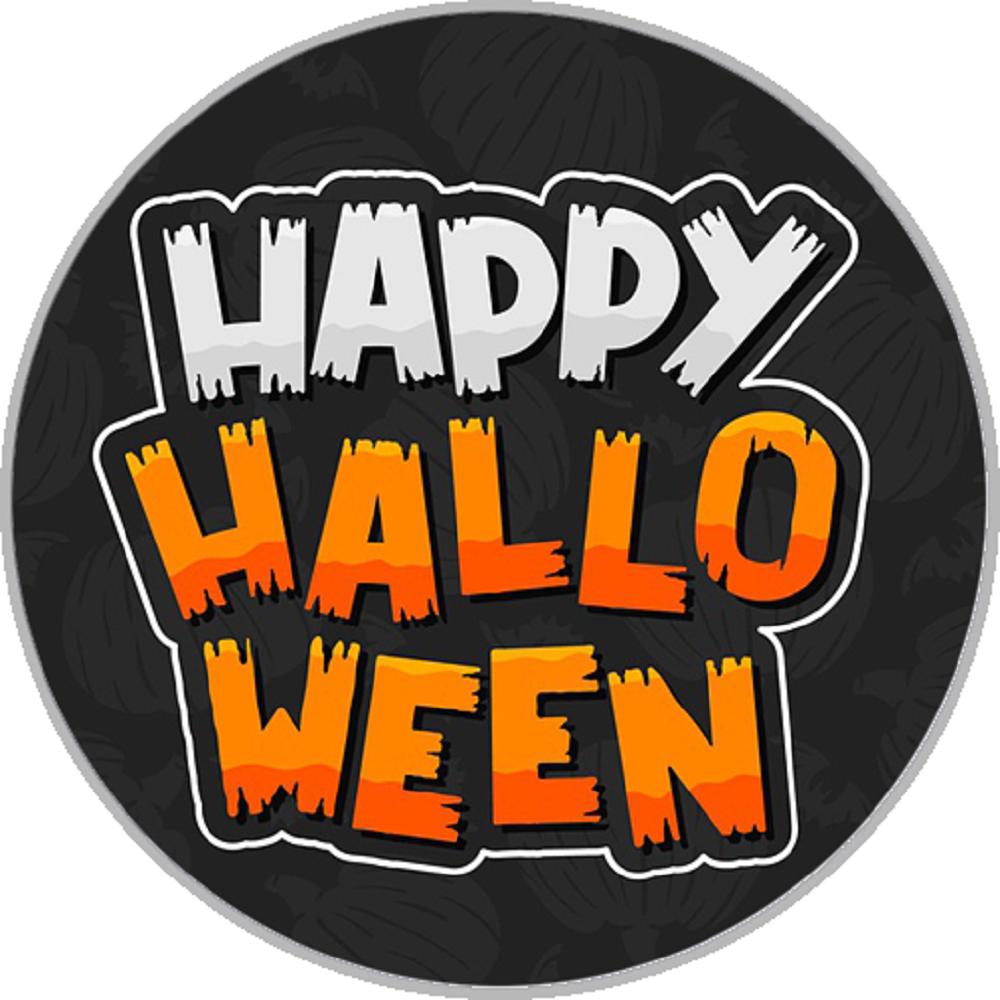 20MM Print Halloween Glass Cover Snaps