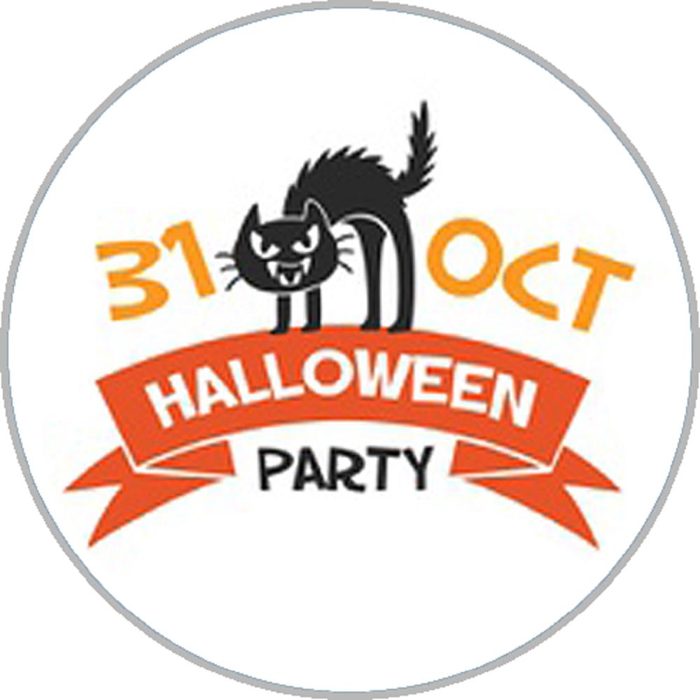 20MM Print Halloween Glass Cover Snaps
