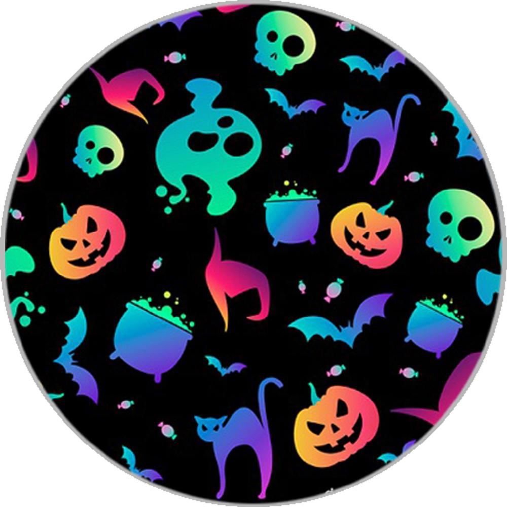 20MM Print Halloween Glass Cover Snaps