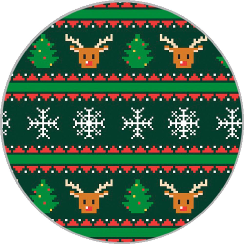 20MM Print Christmas Glass Cover Snaps