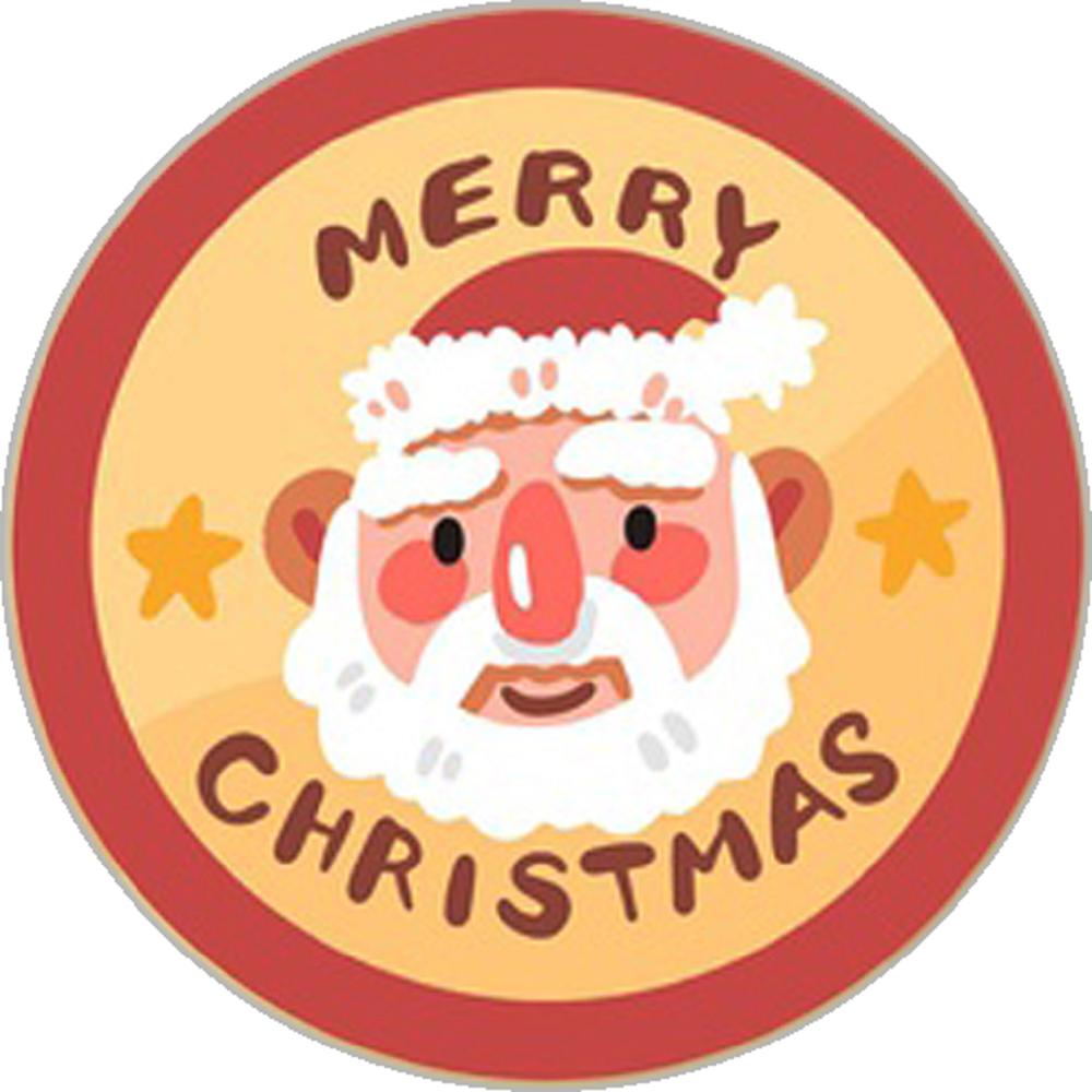 20MM Print Christmas Glass Cover Snaps