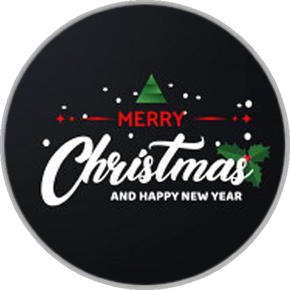 20MM Print Christmas Glass Cover Snaps