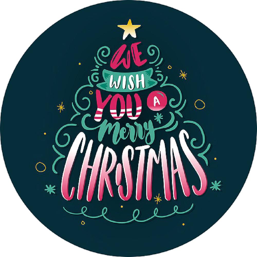 20MM Print Christmas Glass Cover Snaps