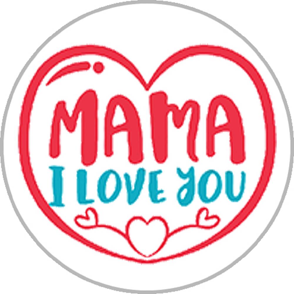 20MM Print Glass Mother Day Snaps