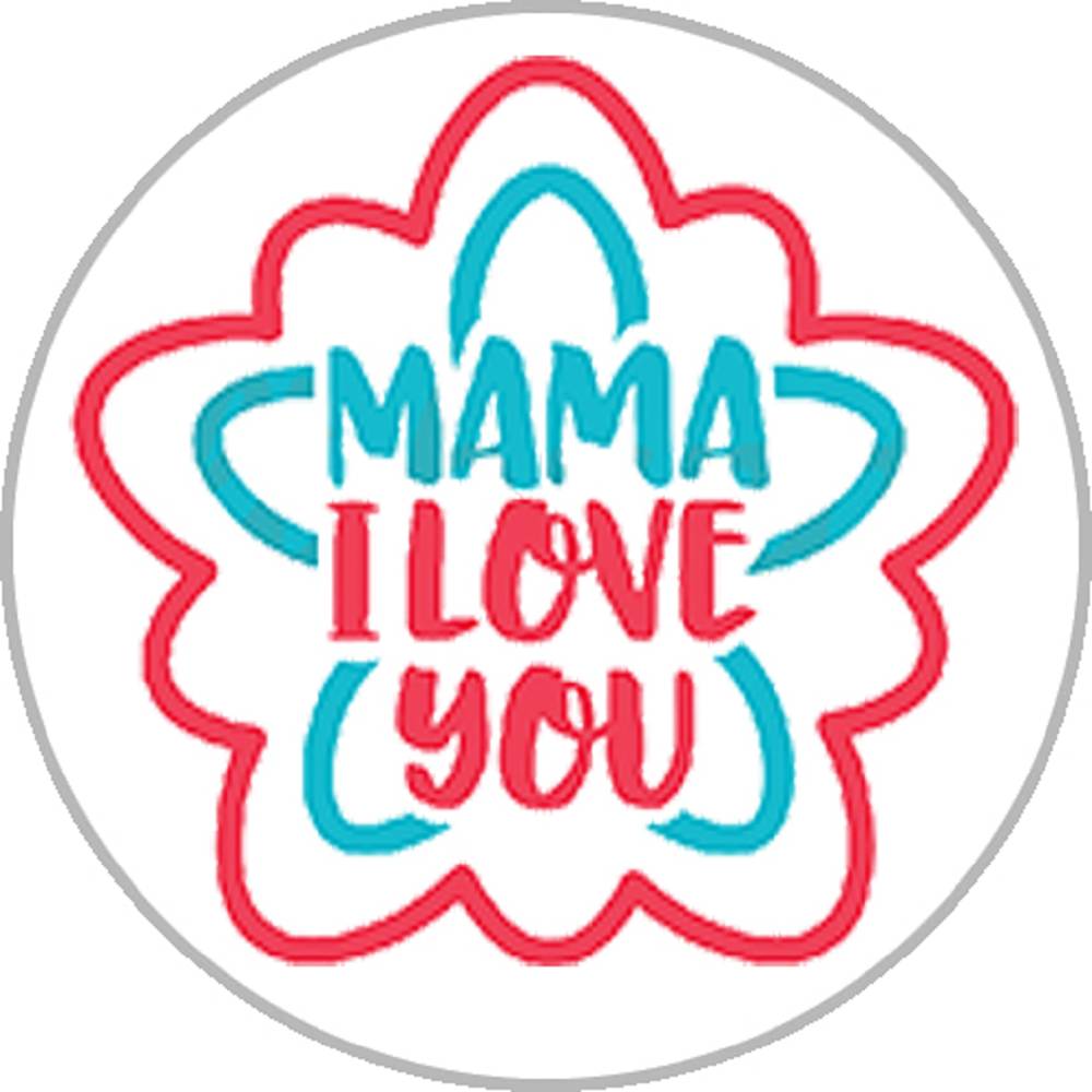 20MM Print Glass Mother Day Snaps