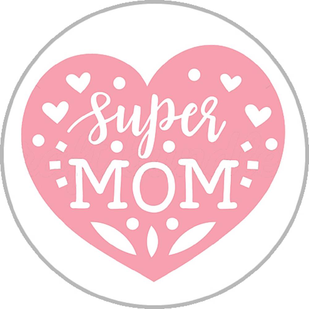 20MM Print Glass Mother Day Snaps