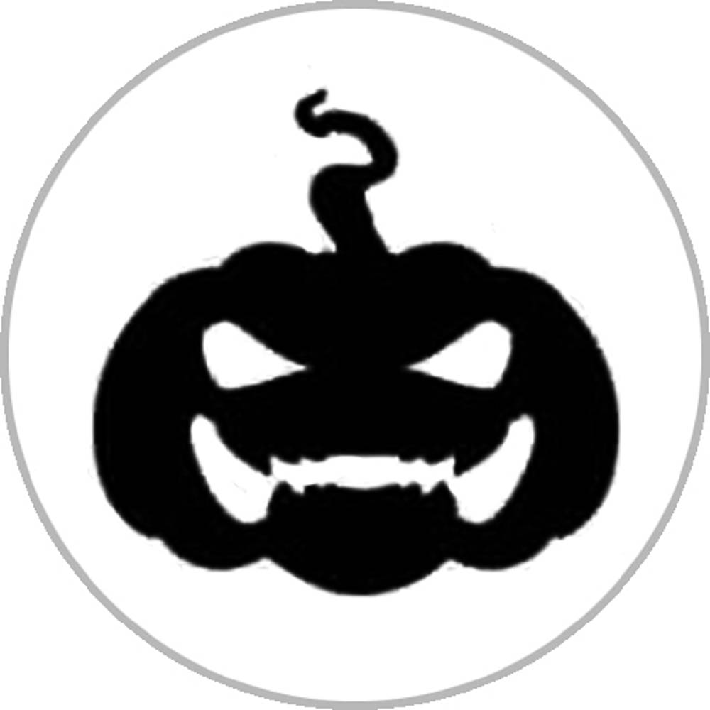 20MM Print Glass Halloween Snaps