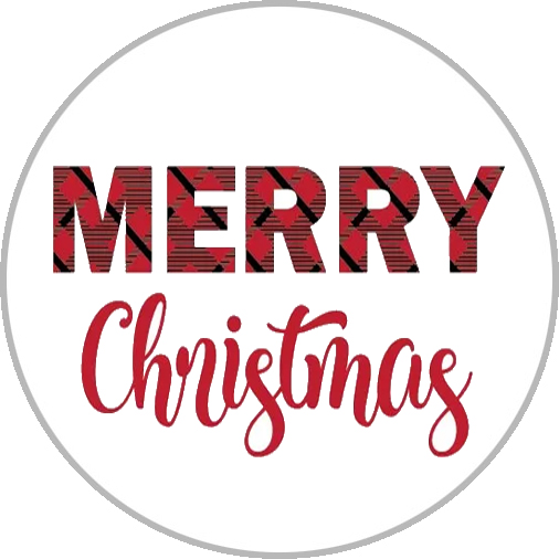 Christmas 20MM Print Glass Snaps