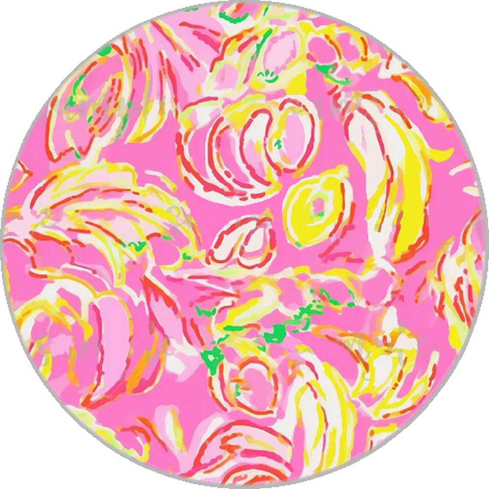 Flower 20MM Print Glass Snaps