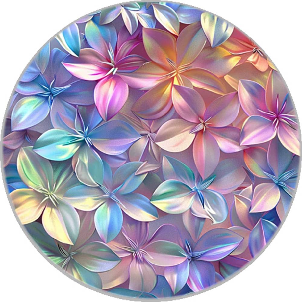 Flower 20MM Print Glass Snaps