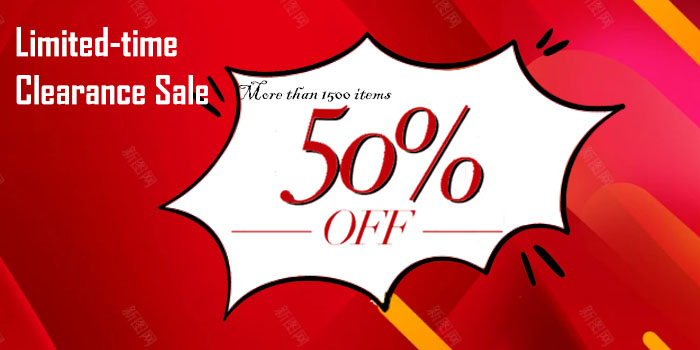 Limited-time Clearance sale